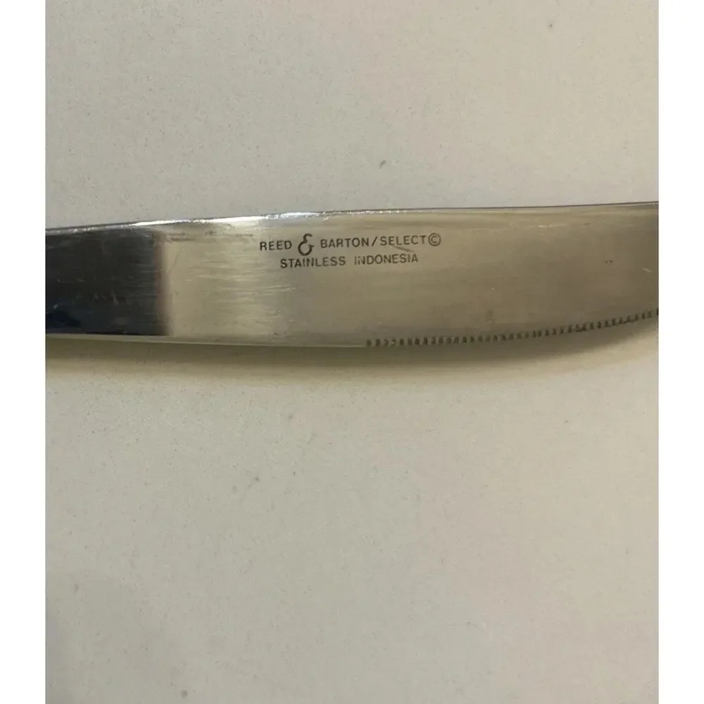 Reed and Barton ultra select stainless‎ Steel flatware dinner knife Silver